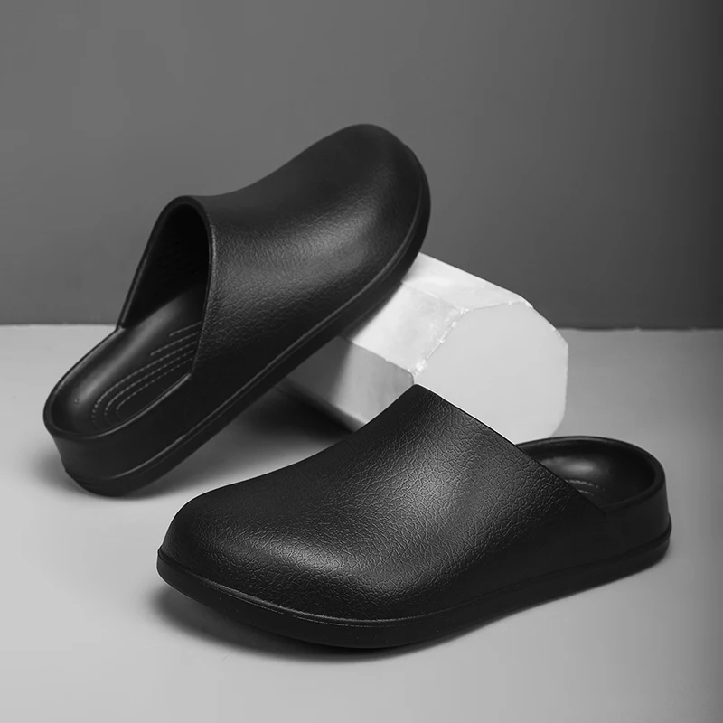 Women Kitchen Accessories - 男性と女性のための防水EVAスリッパ,滑り止め,柔らかく,屋外,家庭,庭,シェフ,看護師,医師のサンダル,カジュアルシューズ,カップル
