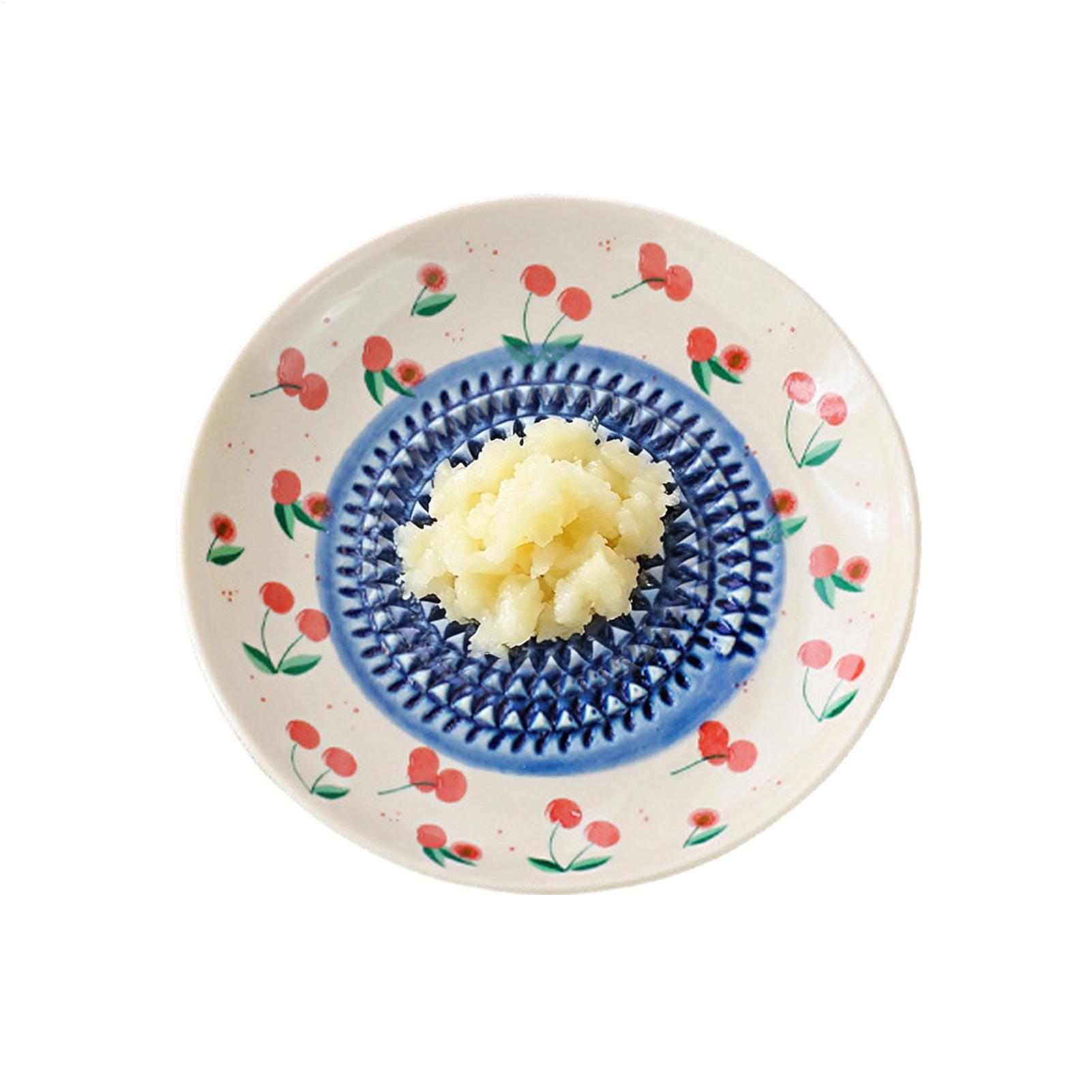 Women Kitchen Accessories - カラフルなセラミック製ジンジャーすりおろし器、手動グラインダー、ニンニク潰し器、携帯用ニンジンすりおろし器、キッチンツール（ニンニク・ジンジャー用）