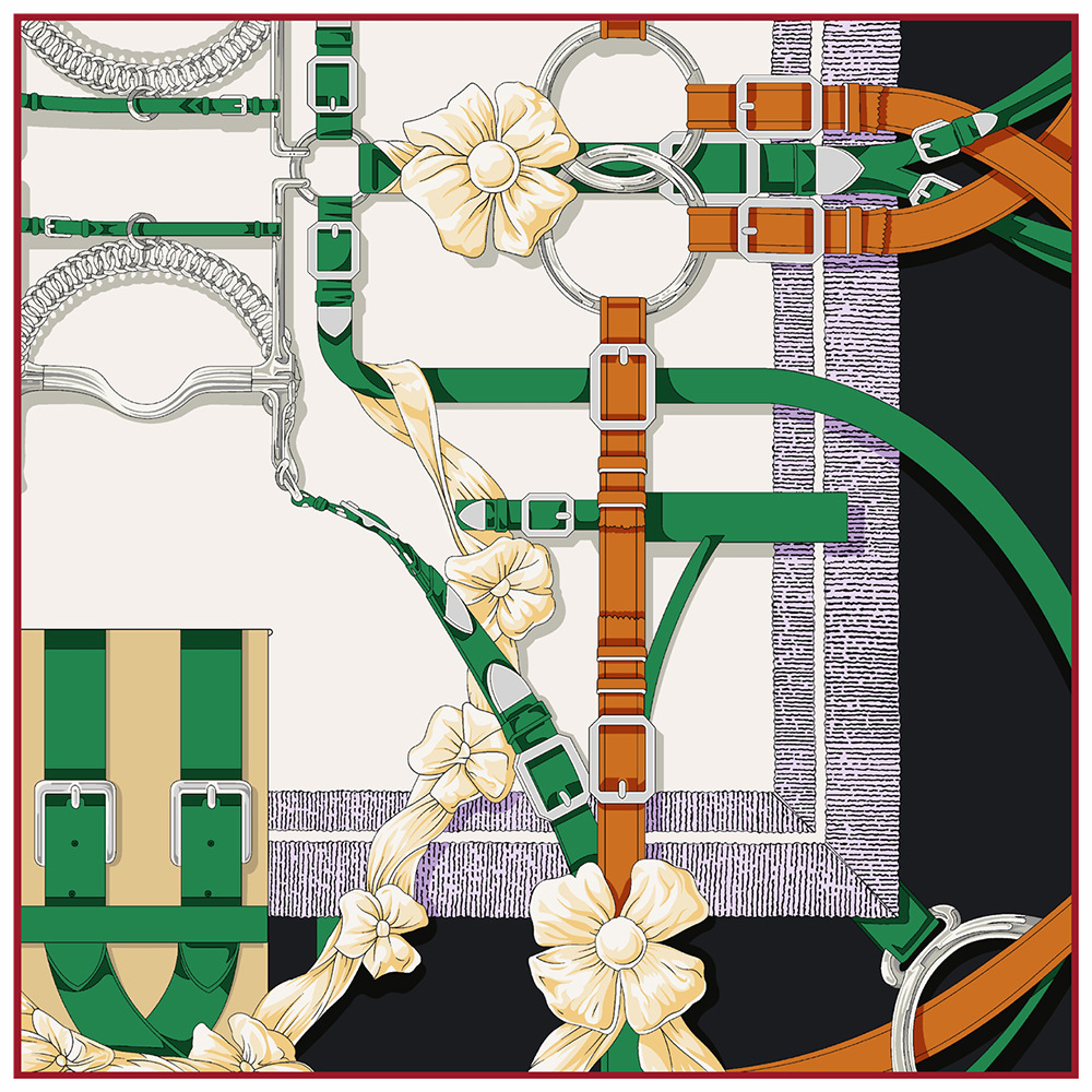 女性用シルクツイルスカーフ,ショール,ブランド,正方形,ヒジ - Silk Scarf Square のレビューと価格