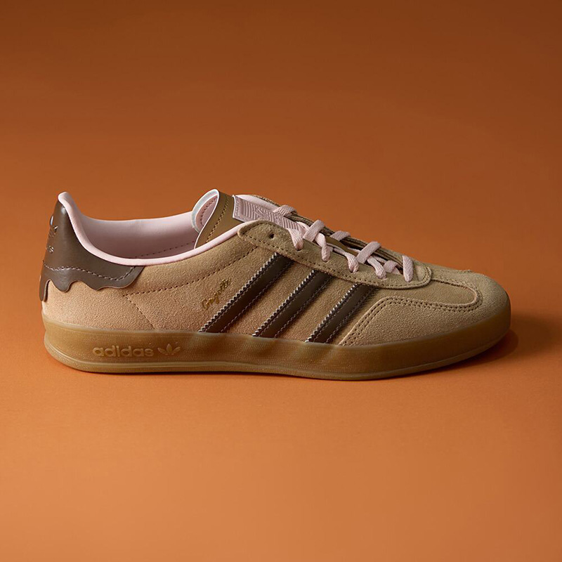 アディダス オリジナルス JR8028 ベージュ ブラウン  - Adidas Shoes Gazelle のレビューと価格