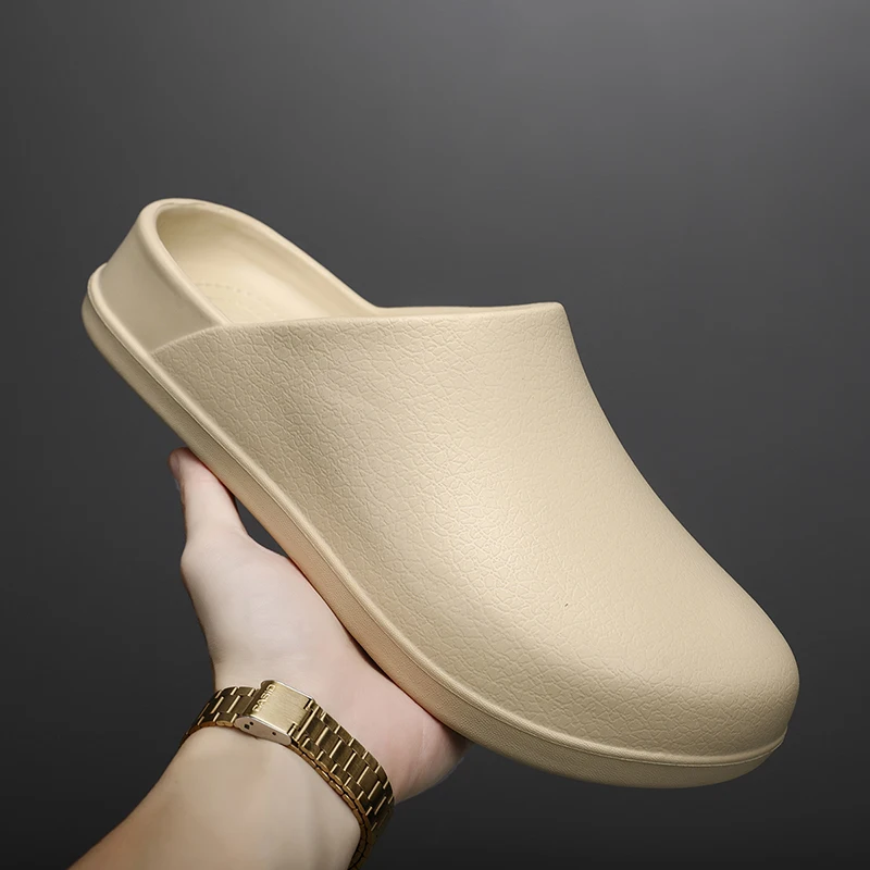 男性と女性のための防水EVAスリッパ,滑り止め,柔らかく,屋 - Women Kitchen Accessories のレビューと価格