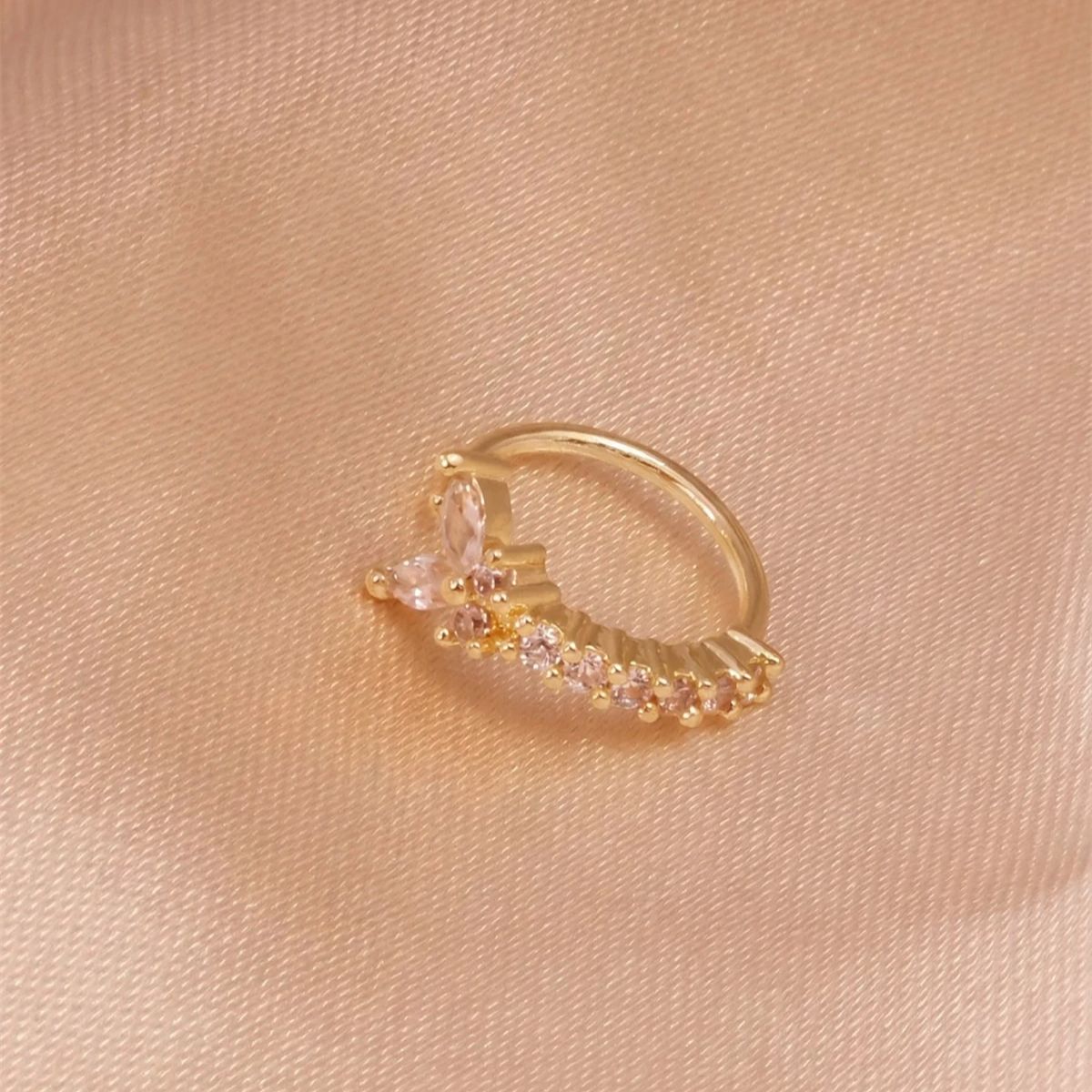 1個入り Y字型デザイン ノンピアス 鼻クリップ デイリーウ - Women Accessories Sale のレビューと価格