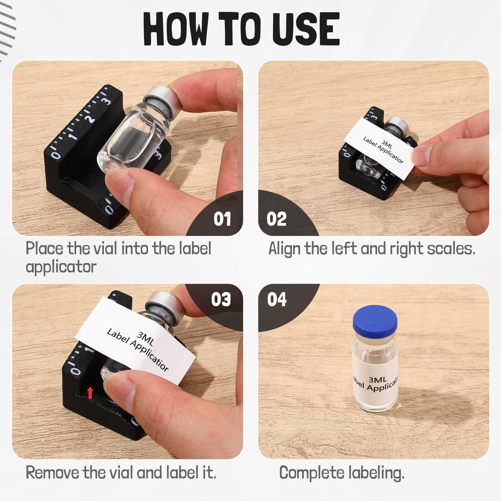 ラベリングツール 3ml/10ml 再利用可能な精密塗布バイ - Women Kitchen Accessories のレビューと価格