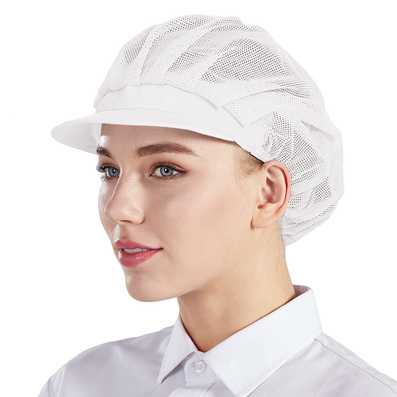 2 個または 5 個キッチン調理帽子フードサービスメッシュキ - Women Kitchen Accessories のレビューと価格