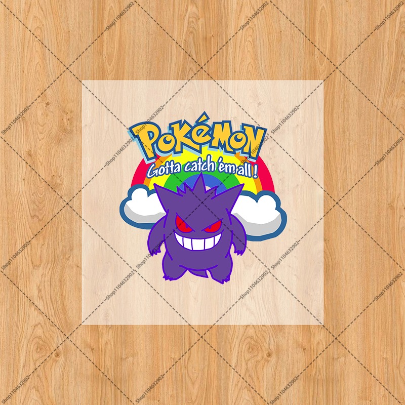ポケモンのアイロン接着ワッペン。洗濯可能で、熱転写式。アニメ - Women'S Accessories Clothing のレビューと価格